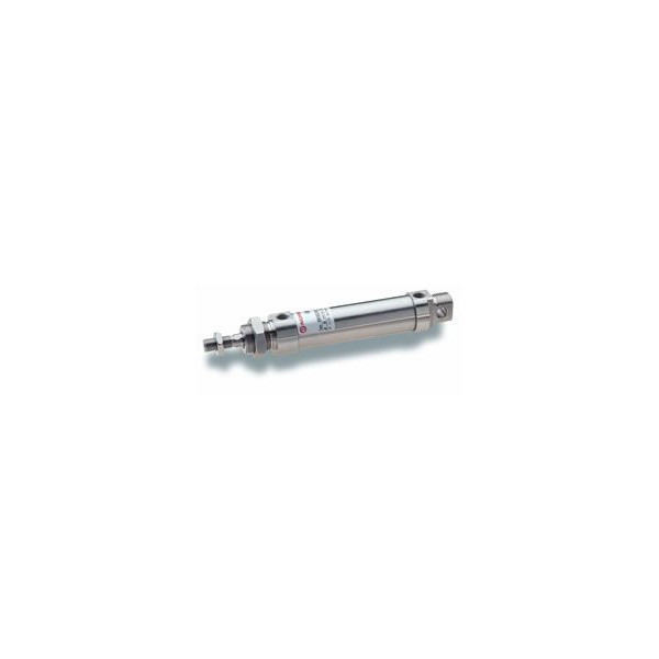 Vérins cylindrique full Inox ISO 6432 - Ø 20 - Course: 150 - Pression: 10 bar - Double effet