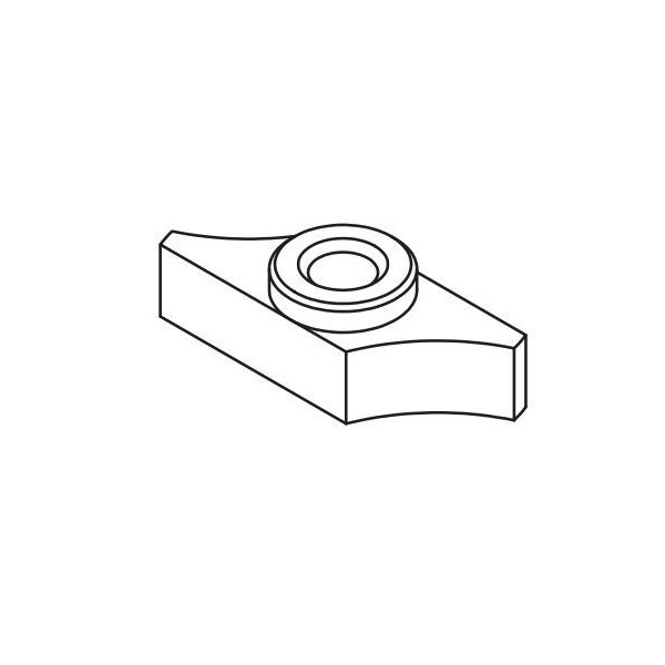 Plate For Mounting Valve And Sensor Groove