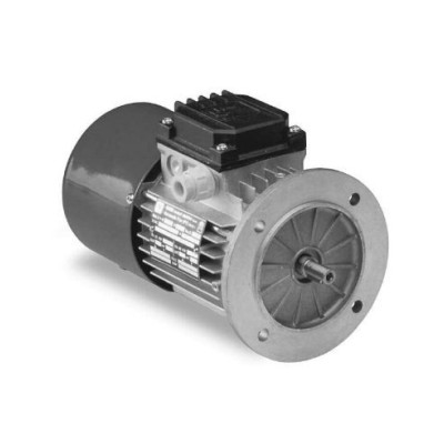 Moteur  triphasé 0,55Kw 0,75CV avec frein  230/400V 1500 tr/min Bride B5  - MGM