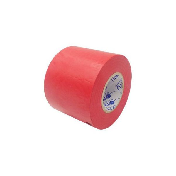 Ruban isolant rouge 50mmx0,13mm rouleau de 20m