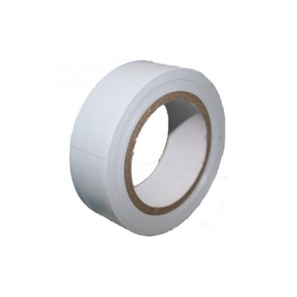 Bande isolant blanc 19mmx0.13mm bobine de 10m