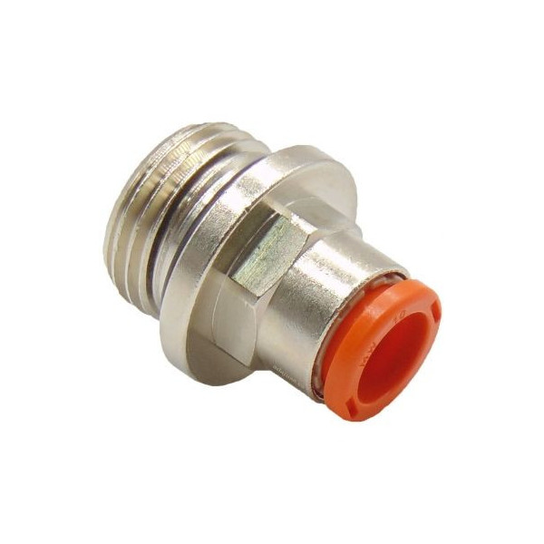 Raccord droit 1/8 tuyau 4mm - Metal Work