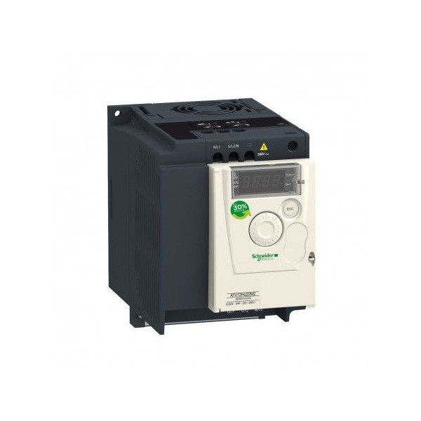 ATV12HU22M2 Speed ​​variator for 2.2kW tri-motor - 220V single power supply - Altivar ATV12 Schneider