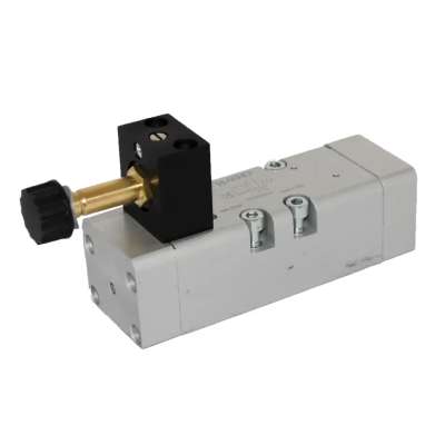 5/2 pneumatic distributor, ISO2 monostable electrical control AIGNEP brand