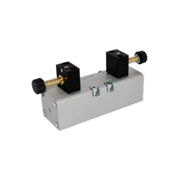 5/2 pneumatic distributor, ISO1 bistable electrical control AIGNEP brand
