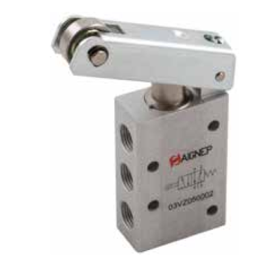 Distributeur pneumatique 5/2 - 1/2 commande électrique bistable Marque HAFNER