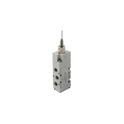 Distributeur pneumatique 3/2 - 1/8 commande électrique rappel ressort  NF Marque HAFNER