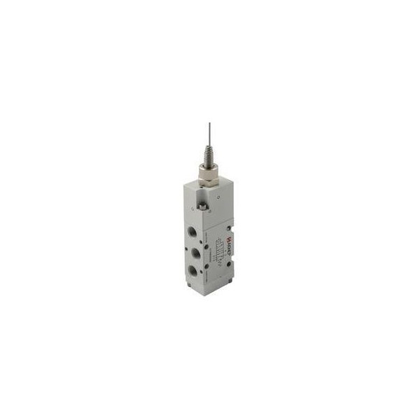 Valve à levier bistable 1/8 5/2 levier avant - Aignep