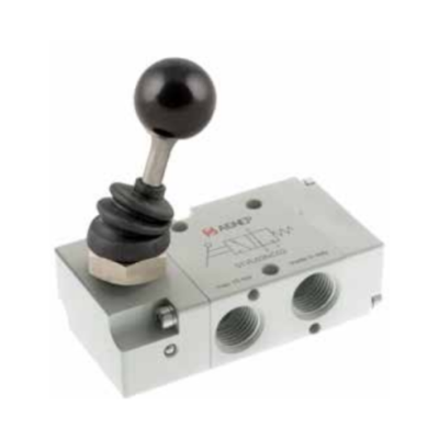Distributeur pneumatique 5/2 - 1/2 commande pneumatique monostable Marque AIGNEP