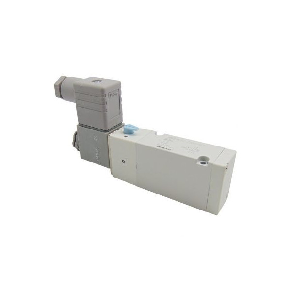 Distributeur pneumatique 1/4 5/3 centres ouverts - Aignep