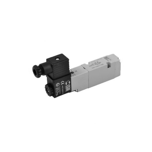 Distributeur pneumatique 1/8 5/3 centres fermés - Aignep