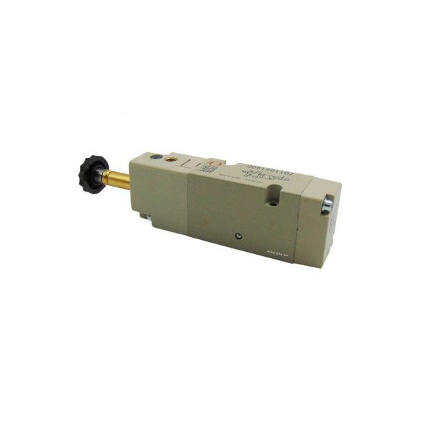 Pédale pneumatique 3/2 M5 monostable sans protection - Metal Work