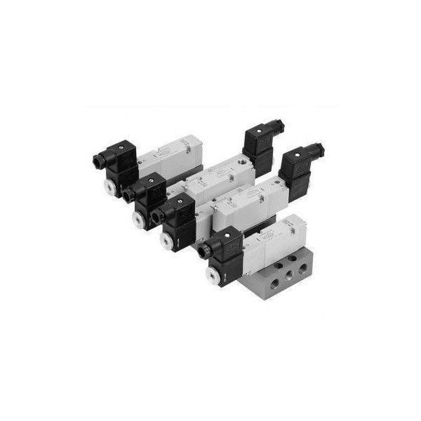 Pédale pneumatique 3/2  diamètre 4 mm bistable avec protection - Metal work