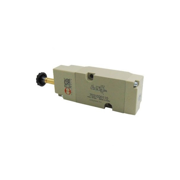 Distributeur pneumatique commande électrique NAMUR monostable 4/2 - Metal Work