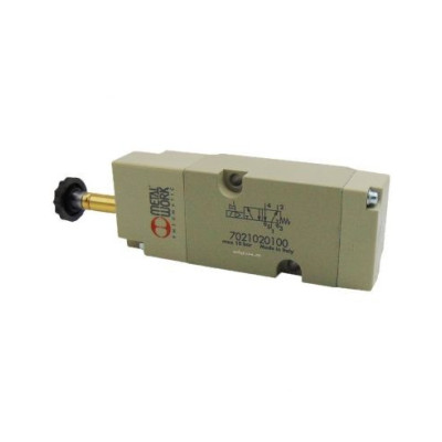 Distributeur pneumatique commande électrique NAMUR monostable 5/2 - Metal Work