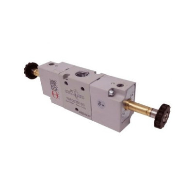 Distributeur pneumatique commande électrique 3/8 3 voies assistée bistable - Metal Work