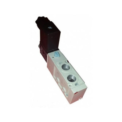 Distributeur pneumatique commande électrique 3/8 5 voies monostable 230Vac - Mindman