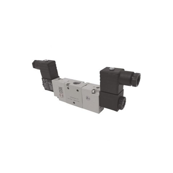 Distributeur 3/8  4/2 levier rotatif c.c. Taille 3 - Mindman