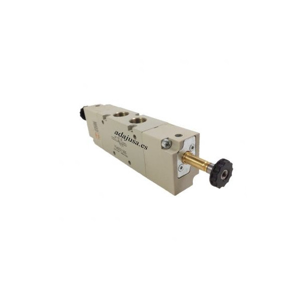 Distributeur 3/8 4/2 levier rotatif Taille 3 - Mindman