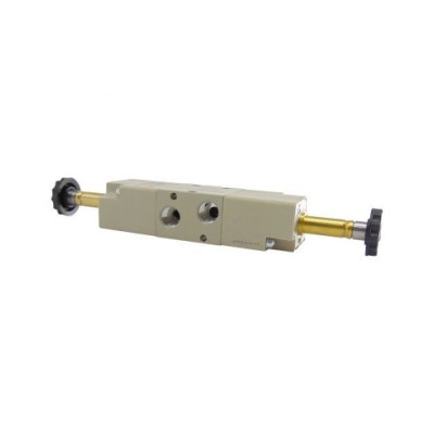Distributeur pneumatique commande électrique 1/8 3 voies bistable assistée - Metal Work