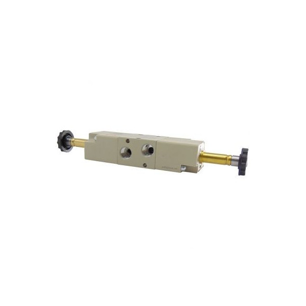 Distributeur pneumatique commande électrique 1/8 3/2 bistable assistée - Metal Work