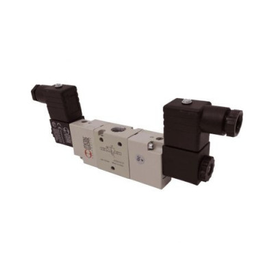 Distributeur pneumatique commande électrique 1/8 3 voies bistable 230Vac 3,5VA - Metal Work