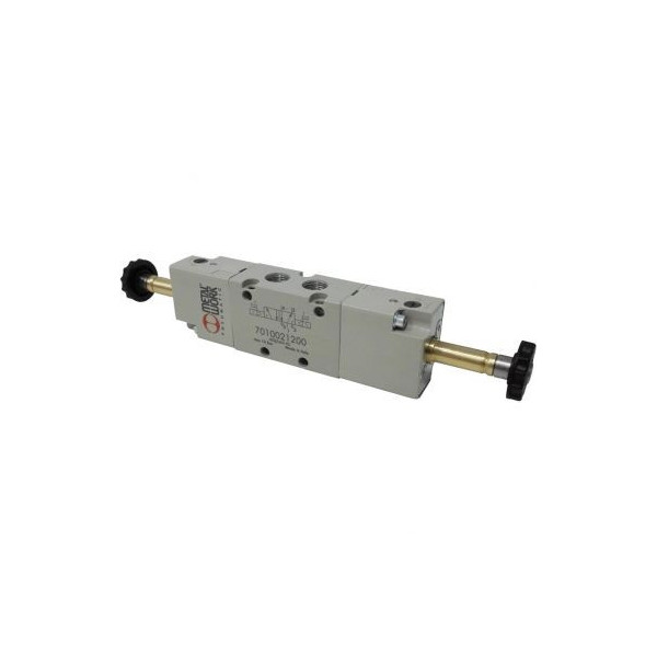 Distributeur pneumatique 1/8 5/2 monostable - Metal Work