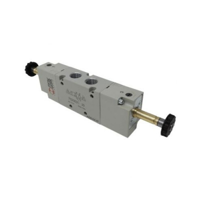 Distributeur pneumatique commande électrique 1/4 5 voies assistée bistable - Metal Work