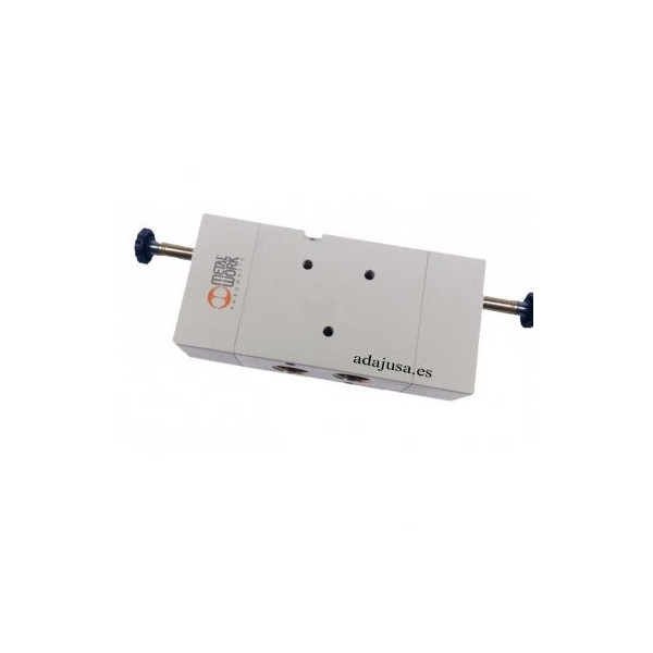 Distributeur pneumatique commande électrique 1/2 5/2  différentiel bistable - Metal Work