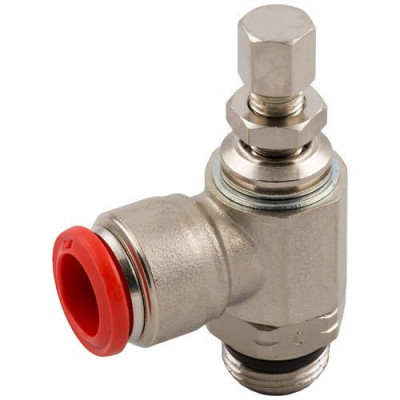 RÉGLEUR DE DÉBIT / PUSH-IN / COUDÉ / POUR AIR COMPRIMÉ RÉGLEUR DE DÉBIT / PUSH-IN / COUDÉ / POUR AIR COMPRIMÉ