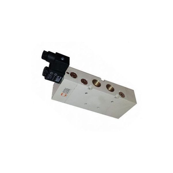 Distributeur pneumatique commande électrique 1/2 5/2  monostable 24Vac 5VA - Metal Work