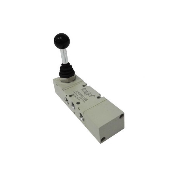 Distributeur pneumatique commande électrique assistée bistable 1/4 3 voies 24Vac 3.5VA - Metal Work