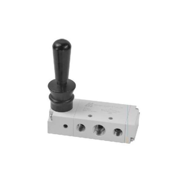 Distributeur pneumatique commande électrique double 1/4 3/2 voies NC 110Vac - Metal Work