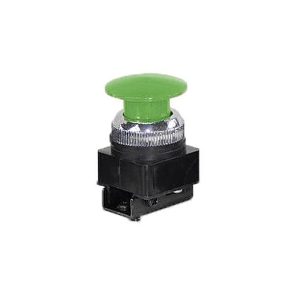 Bouton poussoir champignon vert - Mindman