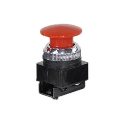 Bouton poussoir champignon rouge - Mindman
