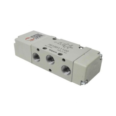 Distributeur pneumatique 1/8 5/2 monostable - Metal Work