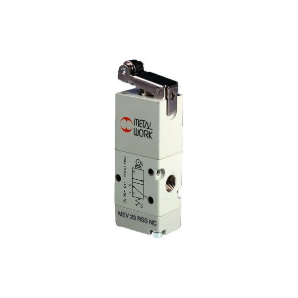 Distributeur pneumatique commande électrique 1/8 5 voies bistable 24Vac - Mindman S.220
