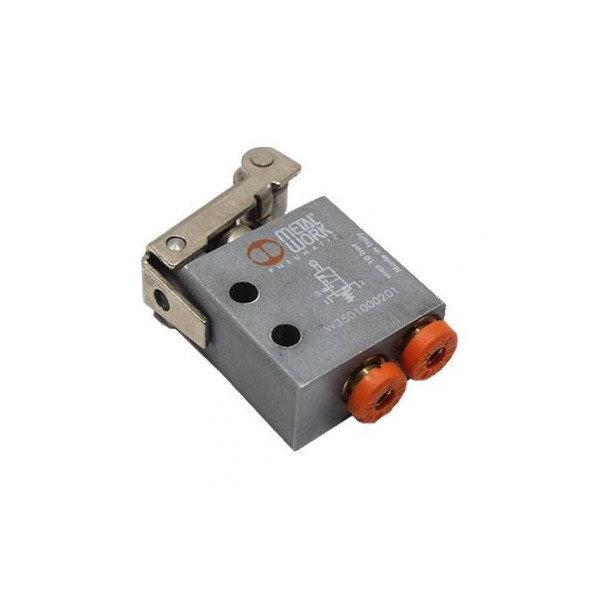 Distributeur pneumatique commande électrique 1/8 5 voies bistable différentiel 110 Vac - Metal Work