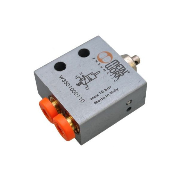 Distributeur pneumatique commande électrique 1/8 5 voies bistable différentiel 24 Vdc - Metal Work