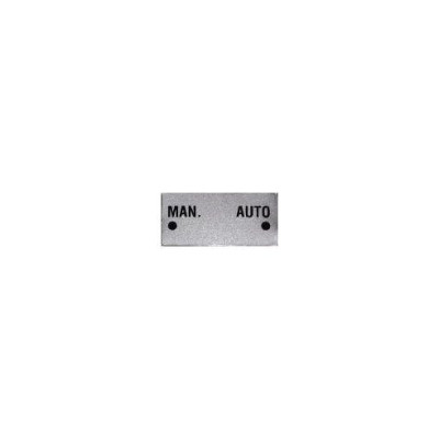 Etiquette "MAN-AUTO"