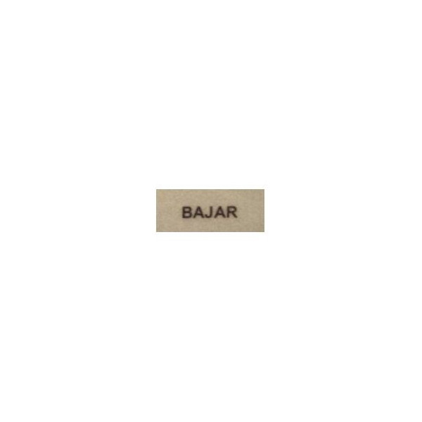 Etiquette "BAJAR"