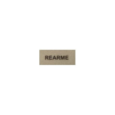 Etiquette "REARME"