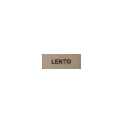 Etiquette "LENT"