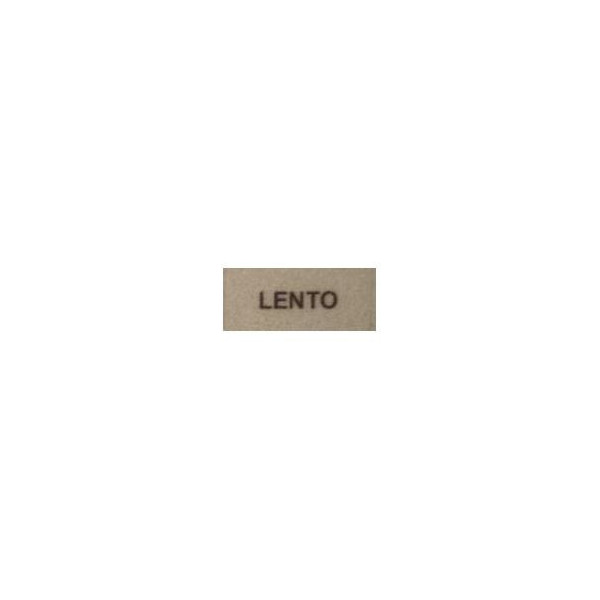 Etiquette "LENT"