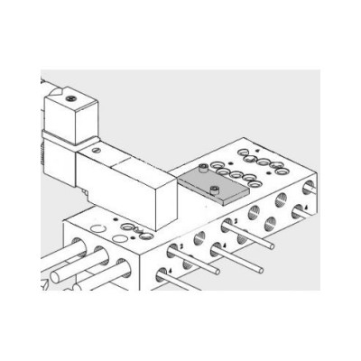 Couvercecle aveugle pour positions inutilisées série 70 - Metal Work