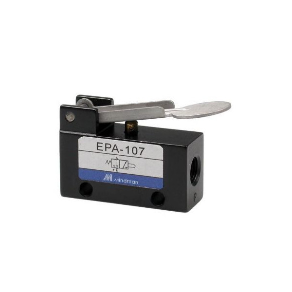 Distributeur pneumatique commande électrique 3/8 3 voies monostable NO 110 Vac - Metal Work