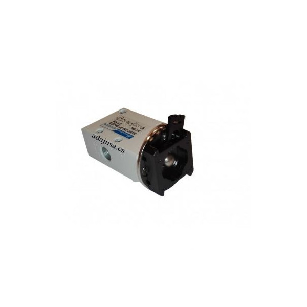 Distributeur pneumatique commande électrique 3/8 3 voies monostable NO 24 Vac - Metal Work