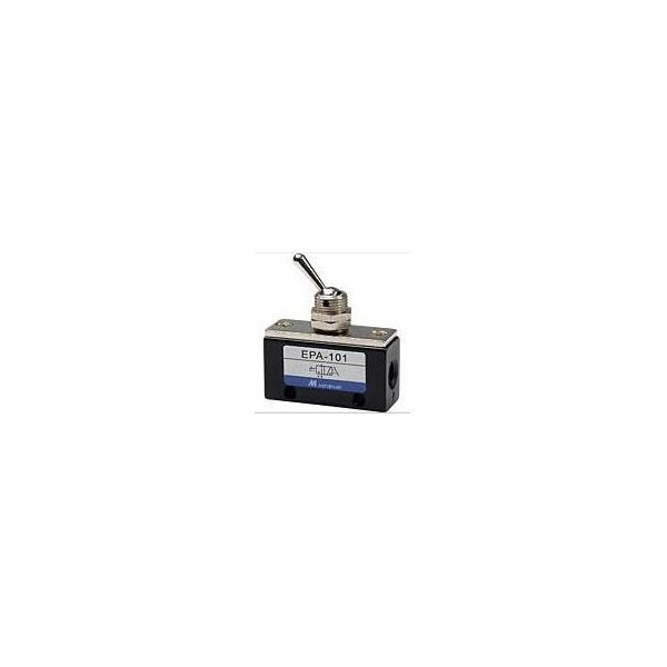 Distributeur pneumatique commande électrique 3/8 3 voies monostable NO 24 Vdc - Metal Work