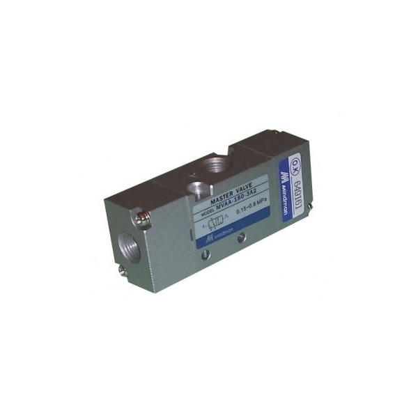 Distributeur pneumatique commande électrique 3/8 5 voies bistable 24Vcc 2,5W - Metal Work