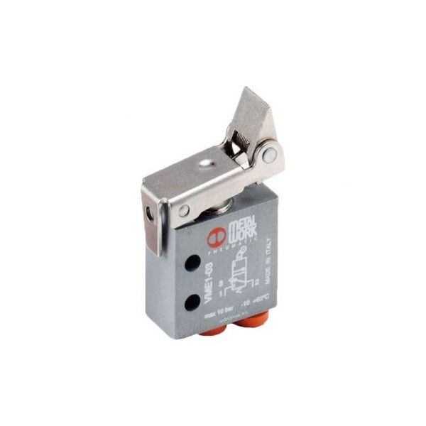 Distributeur pneumatique commande électrique 3/8 5/3 centres échappement 230 Vac - Metal Work